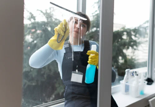 Nettoyage de vitres intérieures et extérieures à Lannion